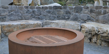 cortenstahl garten terrasse produkte, sichtschutz aus cortenstahl & edelrostobjekte von vistum®, Design ideen